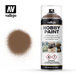 vallejo hobby spray paint 28019 beasty brown