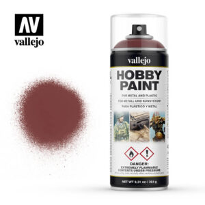 vallejo hobby spray paint 28029 gory red