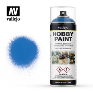 vallejo hobby spray paint 28030 magic blue