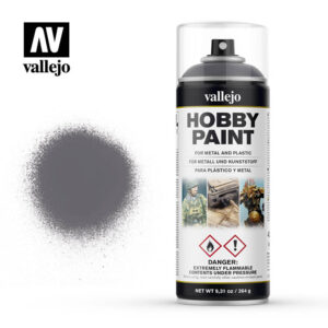 vallejo hobby spray paint 28031 gunmetal
