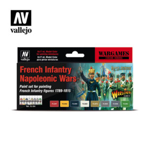 Vallejo Wargames French Infantry Napoleonic Wars 70164 Front