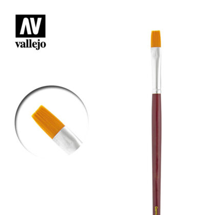 Pincel Plano Carrado Vallejo PM05