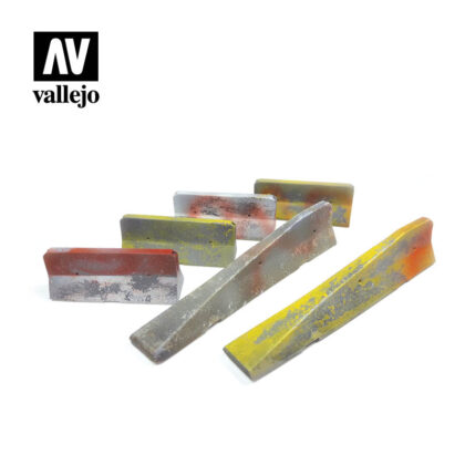 Diorama Accessories Vallejo Scenics Urban Concrete Barriers SC228