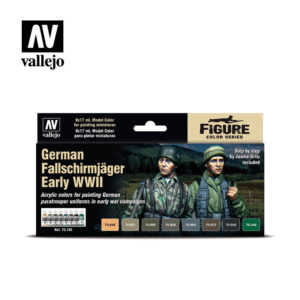 German Fallschirmjäger Early WWII Vallejo Figure 70.185