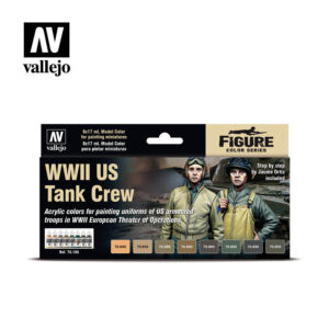 WWII US Tank Crew Vallejo Figure 70.186