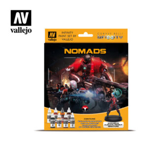 Nomads 70233 Vallejo Infinity License Paint Set Front