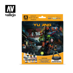 yujing 70235 vallejo infinity license paint set