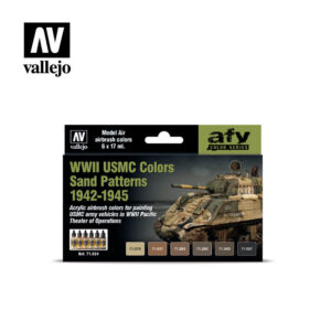WWII USMC Colors Sand Paterns 1942-1945 Vallejo AFV 71624