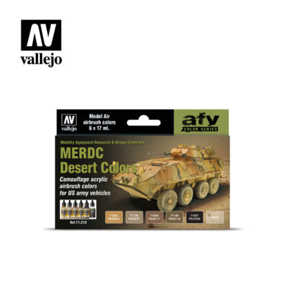 MERDC Desert Colors Vallejo AFV 71212