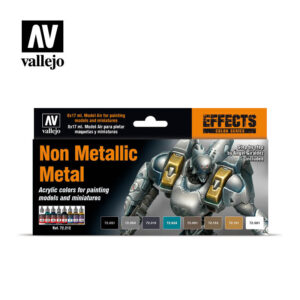 Non Metallic Metal 72212 Vallejo Game Color Effects set