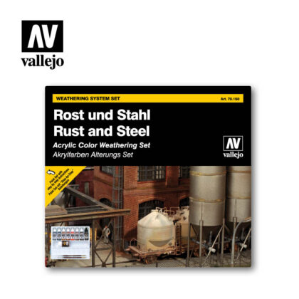 Rust and Steel 70150 Vallejo Model Color Effects sets