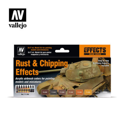 Rust & Chipping Effects 71186 Vallejo Model Air Effects set