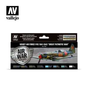 Soviet Air Force VVS 1941 to 1943 “Great Patriotic War” Vallejo Air War 71197