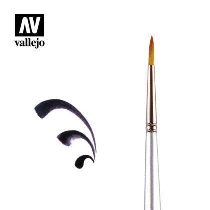 Brush round Vallejo PM02
