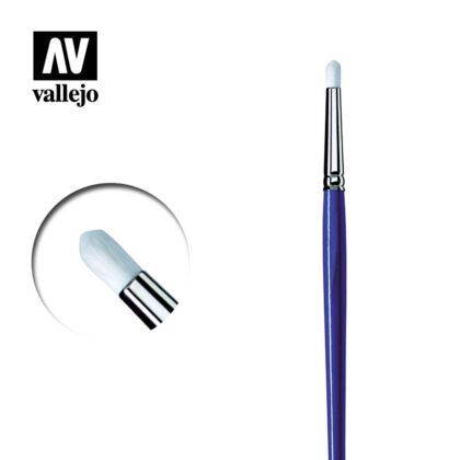 Textile brush Vallejo PM12