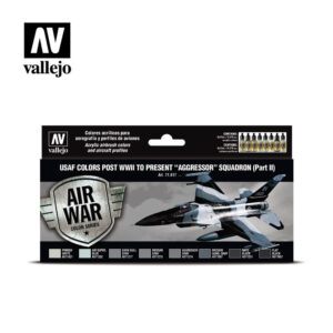 USAF Colors Aggressor Squadron Part II Vallejo Air War 71.617