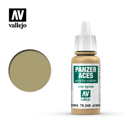 Panzer Aces Vallejo Afrikakorps Tank Crew Highlights 70340