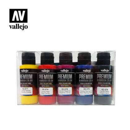 Vallejo Premium RC Color Sets Candy Colors 62.104