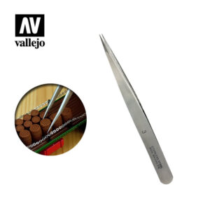 Vallejo Hobby Tools Straight Fine Tweezera 120 mm T12003