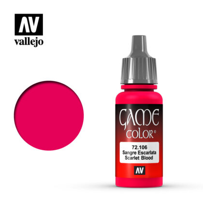 Game Color Vallejo Scarlet Blood 72106