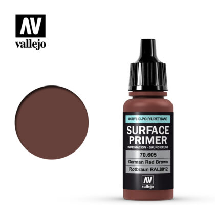 Vallejo Surface Primer German Red Brown 70.605 17 ml