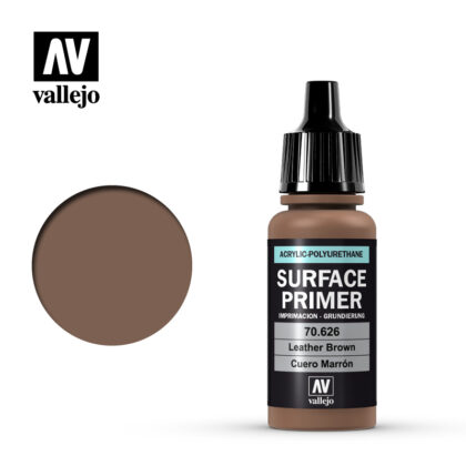 Vallejo Surface Primer Cuero Marrón 70.626 17 ml