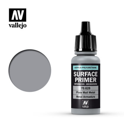 Vallejo Surface Primer Plate Mail Metal 70.628 17 ml