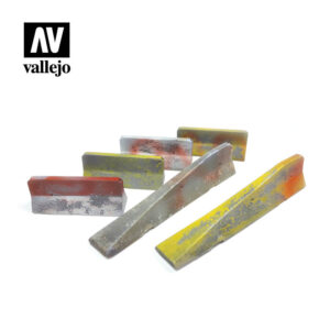 Vallejo Scenics Diorama Accessories Urban Concrete Barriers SC228