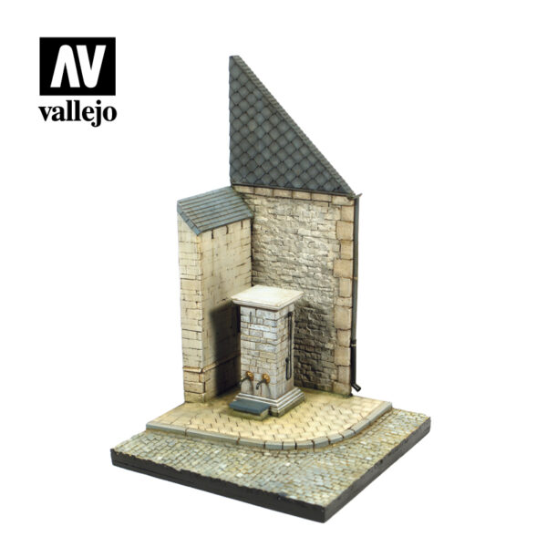 VALSC005 1:35 Old Brick Wall 15x10cm Vallejo Scenics 
