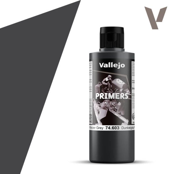 Vallejo Primers - Grey (200ml) - Everything Airbrush