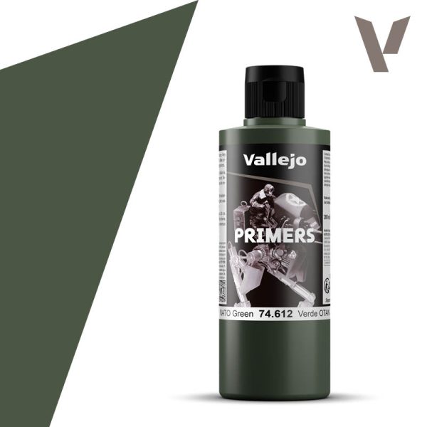 Vallejo Surface Primer 17ML 70612 NATO Green – Fun Atelier Hong Kong