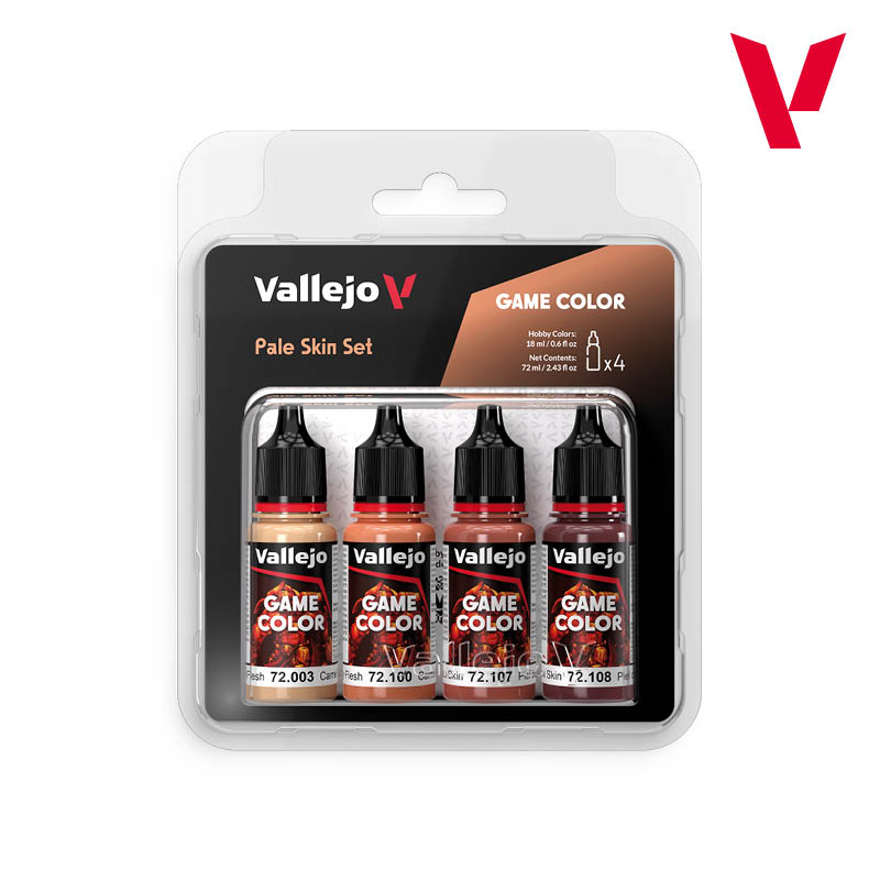 Vallejo - Sets Game Color - Pale Skin Set