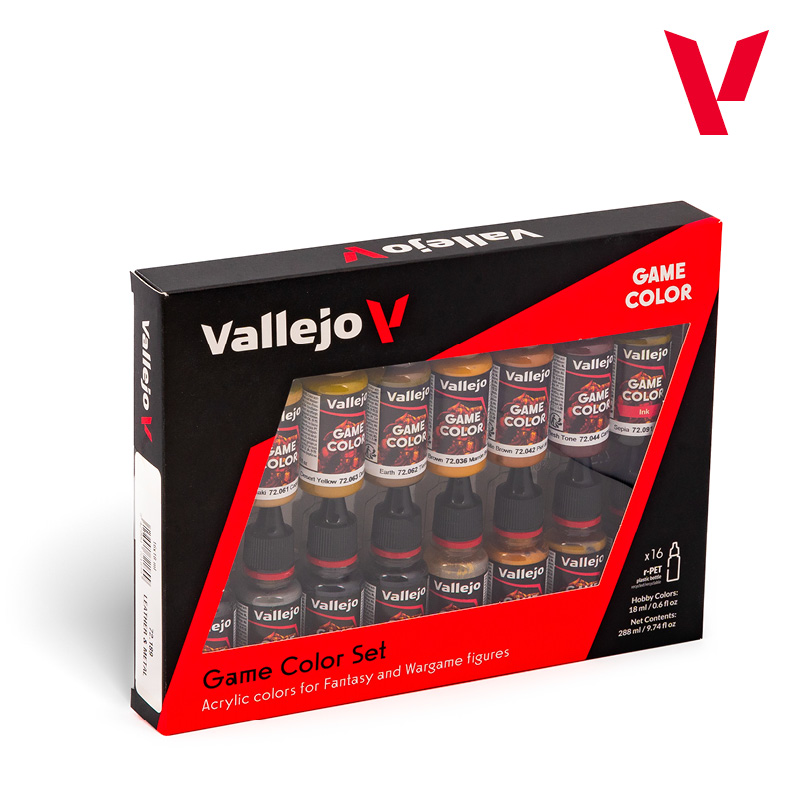 Vallejo - Sets Game Color - Cuero y Metal