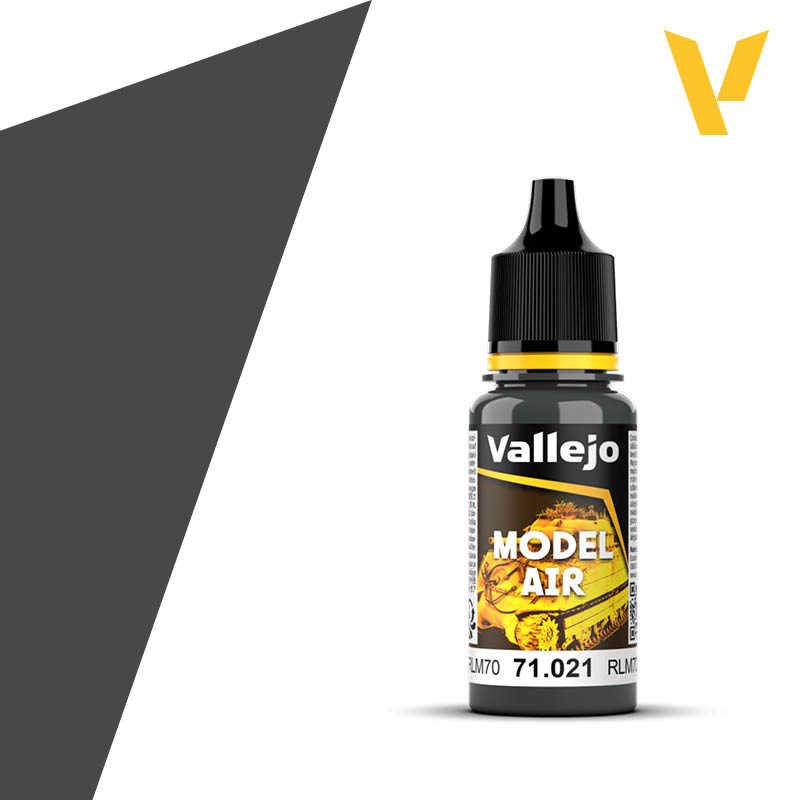 Vallejo - Model Air - RLM70 Schwarzgrün
