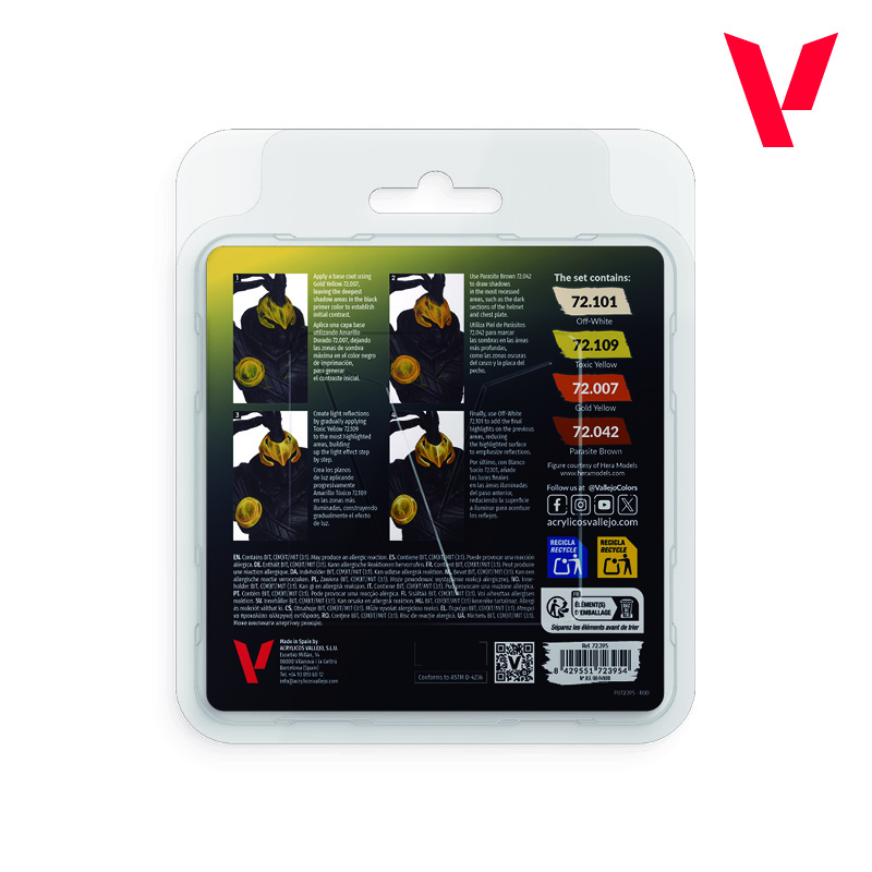 Nmm Tools Vallejo Basics - Gold NMM Set
