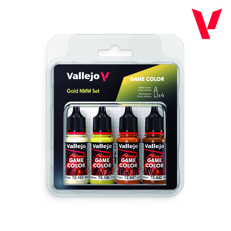 Vallejo - Sets Game Color - Gold NMM Set