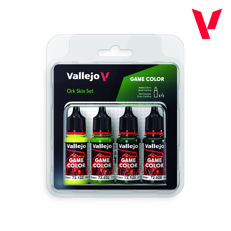 Vallejo - Sets Game Color - Ork Skin Set