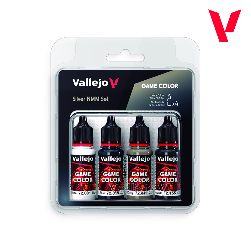 Vallejo - Sets Game Color - Silver NMM Set
