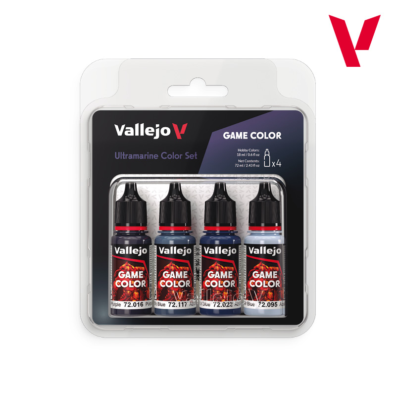 Vallejo - Sets Game Color - Ultramarine Color Set