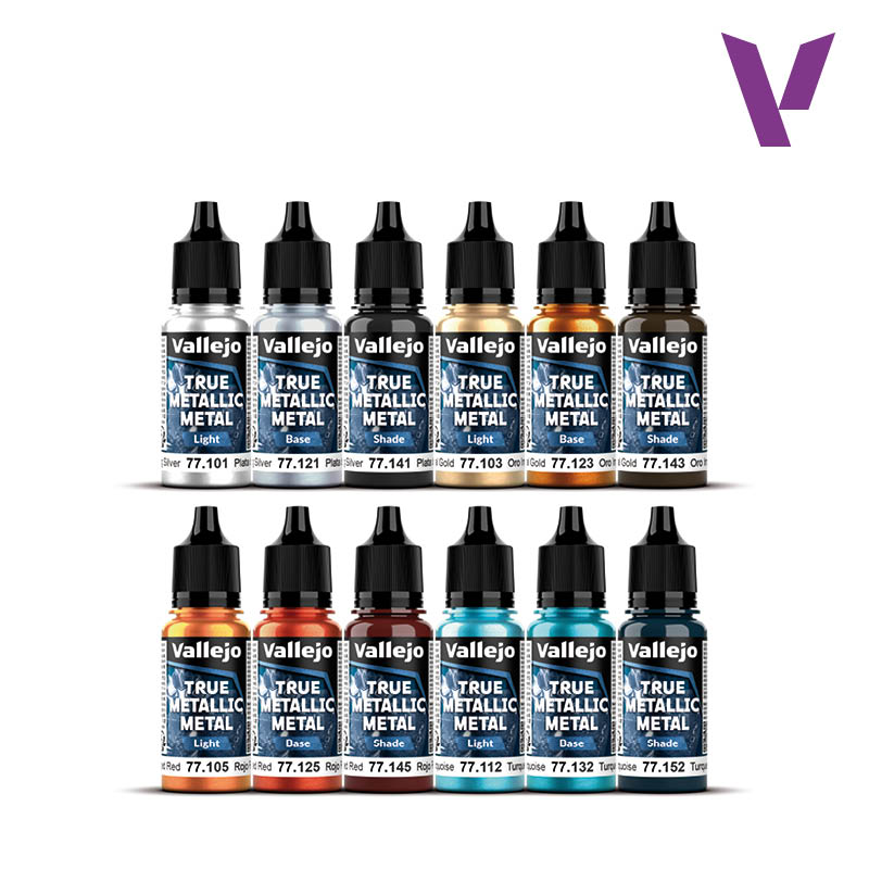 Vallejo Fantasy - True Metallic Metal Starter Set