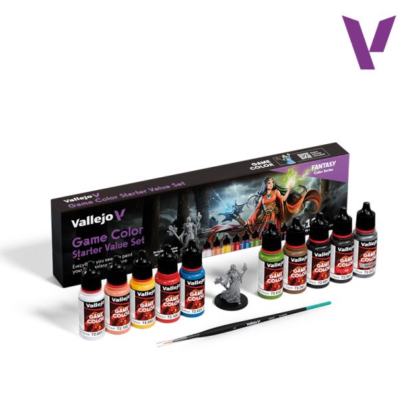Vallejo Fantasy - Game Color Starter Value Set