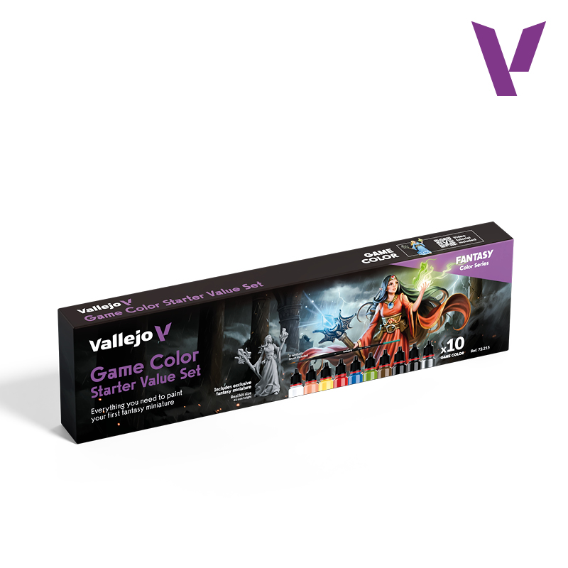 GWとVallejo セット Vallejo Fantasy - Game Color Starter Value Set