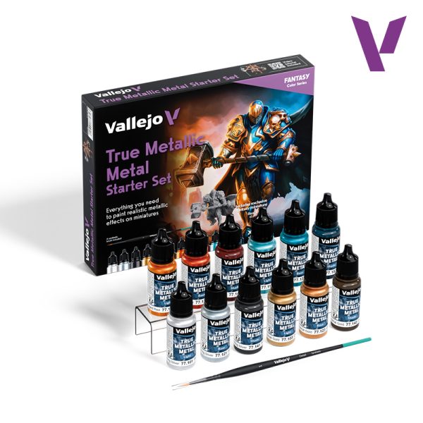 Vallejo Fantasy - True Metallic Metal Starter Set